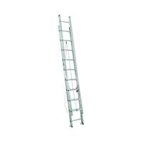 Werner D1332-2 Extension Ladder, 31 ft H Reach, 250 lb, Aluminum 