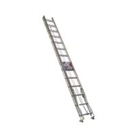 Werner D1328-2 Extension Ladder, 27 ft H Reach, 250 lb, Aluminum 
