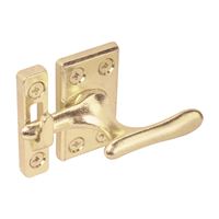 Defender Security U9935 Casement Sash Lock, Steel, Brass 
