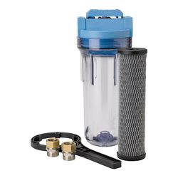 Omnifilter U25-S-S18 Whole House Water Filter System, 15,000 gal, 5 gpm, 5 um Filtration 