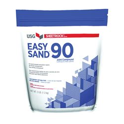 USG Easy Sand 384025 Joint Compound, Powder, Natural, 3 lb 