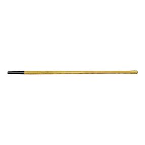 LINK HANDLES 66649 Replacement Hoe/Rake Handle, 1-7/16 in Dia, 72 in L, Ash Wood, Clear