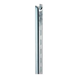 Knape & Vogt 80 80 ANO 36 Shelf Standard, 320 lb, 16 ga Thick Material, 5/8 in W, 36 in H, Steel, Anochrome 10 Pack 