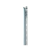 Knape & Vogt 80 80 ANO 60 Shelf Standard, 320 lb, 16 ga Thick Material, 5/8 in W, 60 in H, Steel, Anochrome 10 Pack 