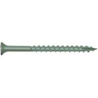 CAMO 0341130 Deck Screw, #8 Thread, 2 in L, Bugle Head, Star Drive, Type 17 Slash Point, Carbon Steel, ProTech-Coated 
