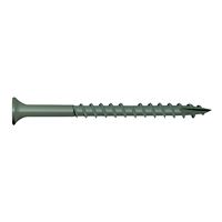 CAMO 0341170 Deck Screw, #9 Thread, 3 in L, Bugle Head, Star Drive, Type 17 Slash Point, Carbon Steel, ProTech-Coated 