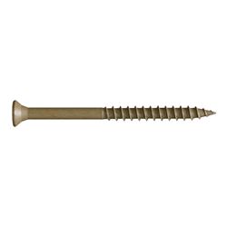 Camo 0356139 Deck Screw, #8 Thread, 2 in L, Bugle Head, Star Drive, Type 17 Slash Point, Carbon Steel, ProTech-Coated 
