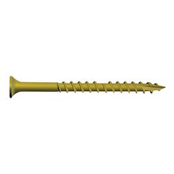 Camo 0356170 Deck Screw, #9 Thread, 3 in L, Bugle Head, Star Drive, Type 17 Slash Point, Carbon Steel, ProTech-Coated 