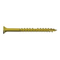 CAMO 0356170 Deck Screw, #9 Thread, 3 in L, Bugle Head, Star Drive, Type 17 Slash Point, Carbon Steel, ProTech-Coated 