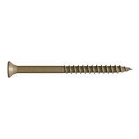 CAMO 0356174 Deck Screw, #9 Thread, 3 in L, Bugle Head, Star Drive, Type 17 Slash Point, Carbon Steel, ProTech-Coated 