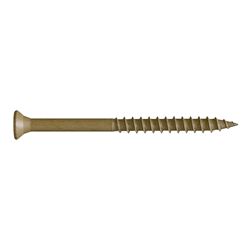 Camo 0356179 Deck Screw, #9 Thread, 3 in L, Bugle Head, Star Drive, Type 17 Slash Point, Carbon Steel, ProTech-Coated 