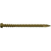Camo 0349159 Deck Screw, #10 Thread, 2-1/2 in L, Star Drive, Type 99 Double-Slash Point, Carbon Steel, ProTech-Coated, 1750/PK 