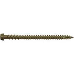Camo 0349354 Deck Screw, #10 Thread, 2-1/2 in L, Star Drive, Type 99 Double-Slash Point, Carbon Steel, ProTech-Coated 