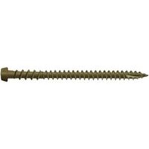 CAMO 0349354 Deck Screw, #10 Thread, 2-1/2 in L, Star Drive, Type 99 Double-Slash Point, Carbon Steel, ProTech-Coated