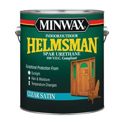 Minwax Helmsman 13205000 Spar Urethane Paint, Satin, Liquid, 1 gal, Pail 2 Pack 