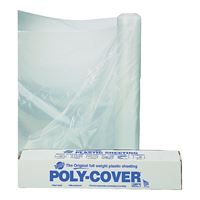 ORGILL POLY 4X24-C Poly Film, 100 ft L, 24 ft W, Clear 