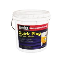 DAP Quick Plug 14090 Hydraulic and Anchoring Cement, Powder, Gray, 28 days Curing, 10 lb Pail 