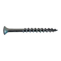 CAMO 0341174 Deck Screw, #9 Thread, 3 in L, Bugle Head, Star Drive, Type 17 Slash Point, Carbon Steel, ProTech-Coated 