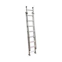 Werner D1516-2 Extension Ladder, 16 ft H Reach, 300 lb, Aluminum 