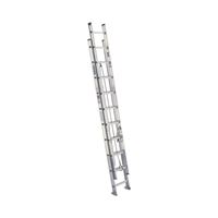 Werner D1524-2 Extension Ladder, 23 ft H Reach, 300 lb, Aluminum 