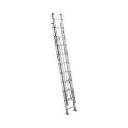 Werner D1532-2 Extension Ladder, 31 ft H Reach, 300 lb, Aluminum 