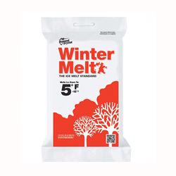 Cargill Diamond Crystal Winter Melt 100046857 Ice Melter Salt, White, 10 lb Bag 4 Pack 