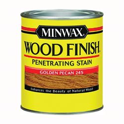 Minwax Wood Finish 224504444 Wood Stain, Golden Pecan, Liquid, 0.5 pt, Can 