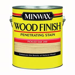Minwax Wood Finish 71042000 Wood Stain, Pickled Oak, Liquid, 1 gal, Can 2 Pack 