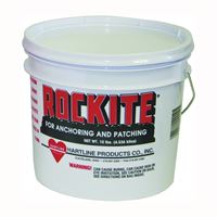 Rockite 10010 Expansion Cement, Powder, White, 1 hr Curing, 10 lb Pail 