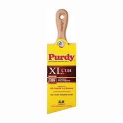 Purdy XL Cub 144153325 Trim Brush, Nylon/Polyester Bristle, Short Handle 