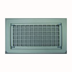 Bestvents 510WH Foundation Vent, 15-1/4 in W, Polypropylene, White 