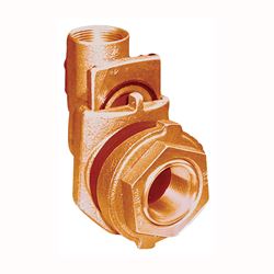 Simmons 1822SB Pitless Adapter, 1-1/4 in, Silicone Bronze 