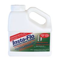 Insta-Flo IS-600 Drain Cleaner, Solid, White, Odorless, 6 lb Bottle 4 Pack 