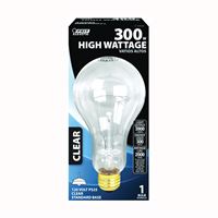 Feit Electric 300M Incandescent Lamp, 300 W, PS25 Lamp, Medium E26 Lamp Base, 3600 Lumens, 2700 K Color Temp, Pack of 6 