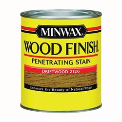 Minwax Wood Finish 70011444 Wood Stain, Driftwood, Liquid, 1 qt, Can 