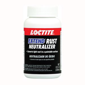 Loctite EXTEND 1381192 Rust Neutralizer, Liquid, Mild, Light Brown, 8 oz, Bottle