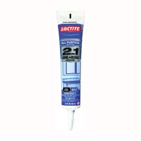 Loctite POLYSEAMSEAL 2139007 Adhesive Caulk, Clear, 24 hr to 2 weeks Curing, 40 to 100 deg F, 5.5 oz Squeeze Tube, Pack of 12 