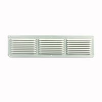 Master Flow EAC16X4W Undereave Vent, Aluminum, White 36 Pack 