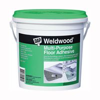 Weldwood 00144 Floor Adhesive, Paste, Slight, Off-White, 4 gal, Pail 
