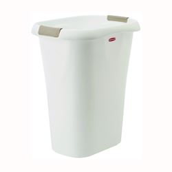 Rubbermaid 5L60 FG5L6000WHT Waste Basket, 32 qt Capacity, Plastic, White, 19 in H 