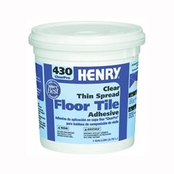 Henry 430 ClearPro 12098 Floor Adhesive, Paste, Mild, Clear, 1 gal, Pail 