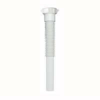 Plumb Pak PP21205 Pipe Extension Tube, 1-1/4 in, 9 in L, Slip-Joint, Plastic 