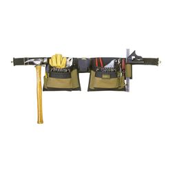 CLC Tool Works Series 1429 Tool Apron, 29 to 46 in Waist, Polyester, Brown, 12-Pocket 