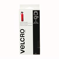 VELCRO Brand 90593 Fastener, 2 in W, 4 ft L, Nylon, Black, Pack of 2 