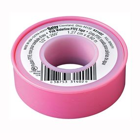 Oatey 31402d Pink Thread Tape1/2x260