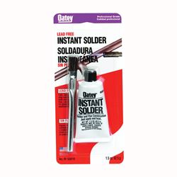 Oatey 53019 Instant Solder, 1-1/2 oz, Paste, Gray, 420 to 455 deg F Melting Point 