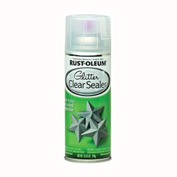 Rust-Oleum 267736 Glitter Spray Paint, Clear, 10.25 oz, Can 
