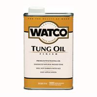 Watco 266634 Tung Oil, Natural, Liquid, 1 qt, Can 