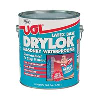 Drylok 27513 Masonry Waterproofer, White, Liquid, 1 gal, Pail, Pack of 2 