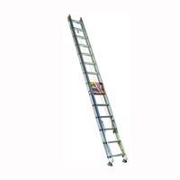 Werner D1228-2 Extension Ladder, 27 ft H Reach, 225 lb, Aluminum 